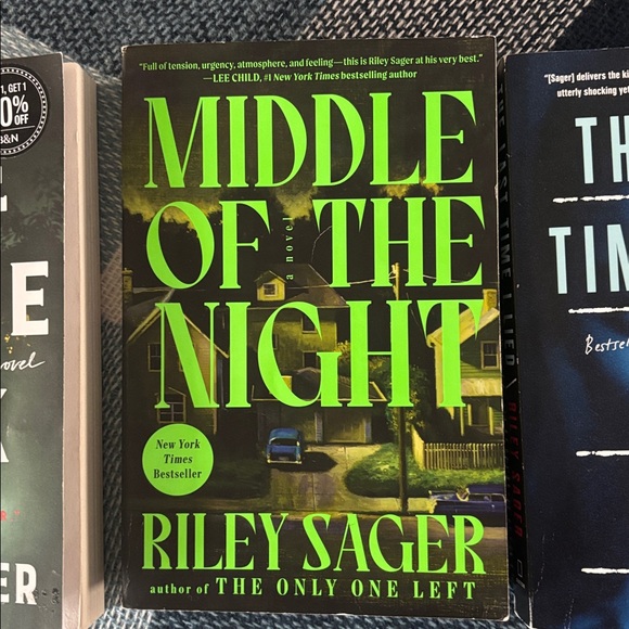 Riley Sager Book Set - Green, Blue Covers - Picture 3 of 7